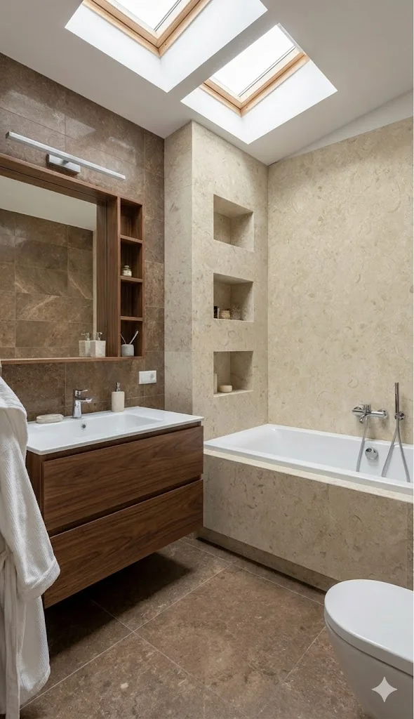 Badrumsrenovering i Båstad med omnejd